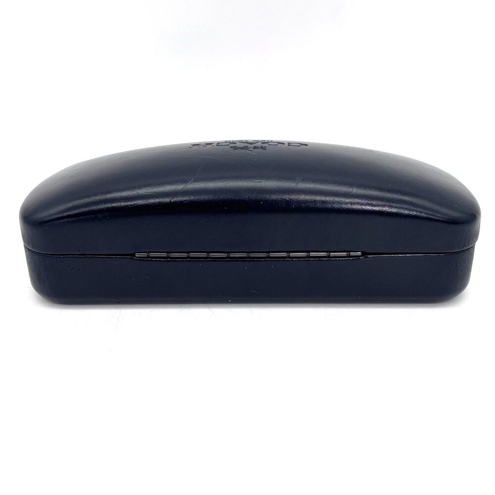 Coach New York Black Hard Shell Clamshell Eyeglass Sunglass Case - Picture 7 of 11